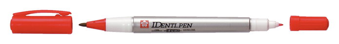 Sakura IDenti-Pen punta doble Rojo